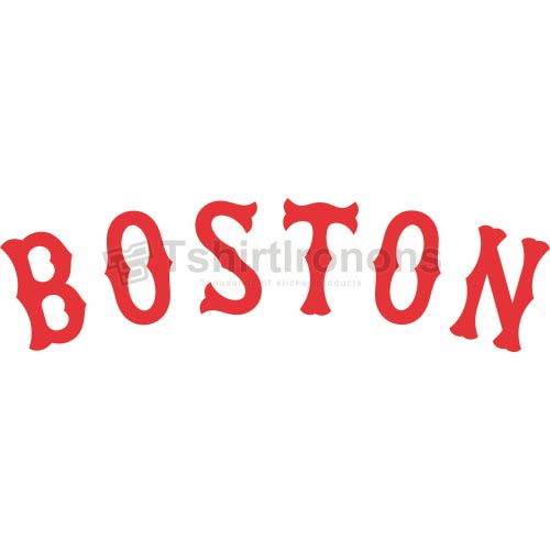 Boston Red Sox T-shirts Iron On Transfers N1474